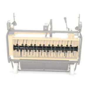 Vertikutierwelle für Frontmäher