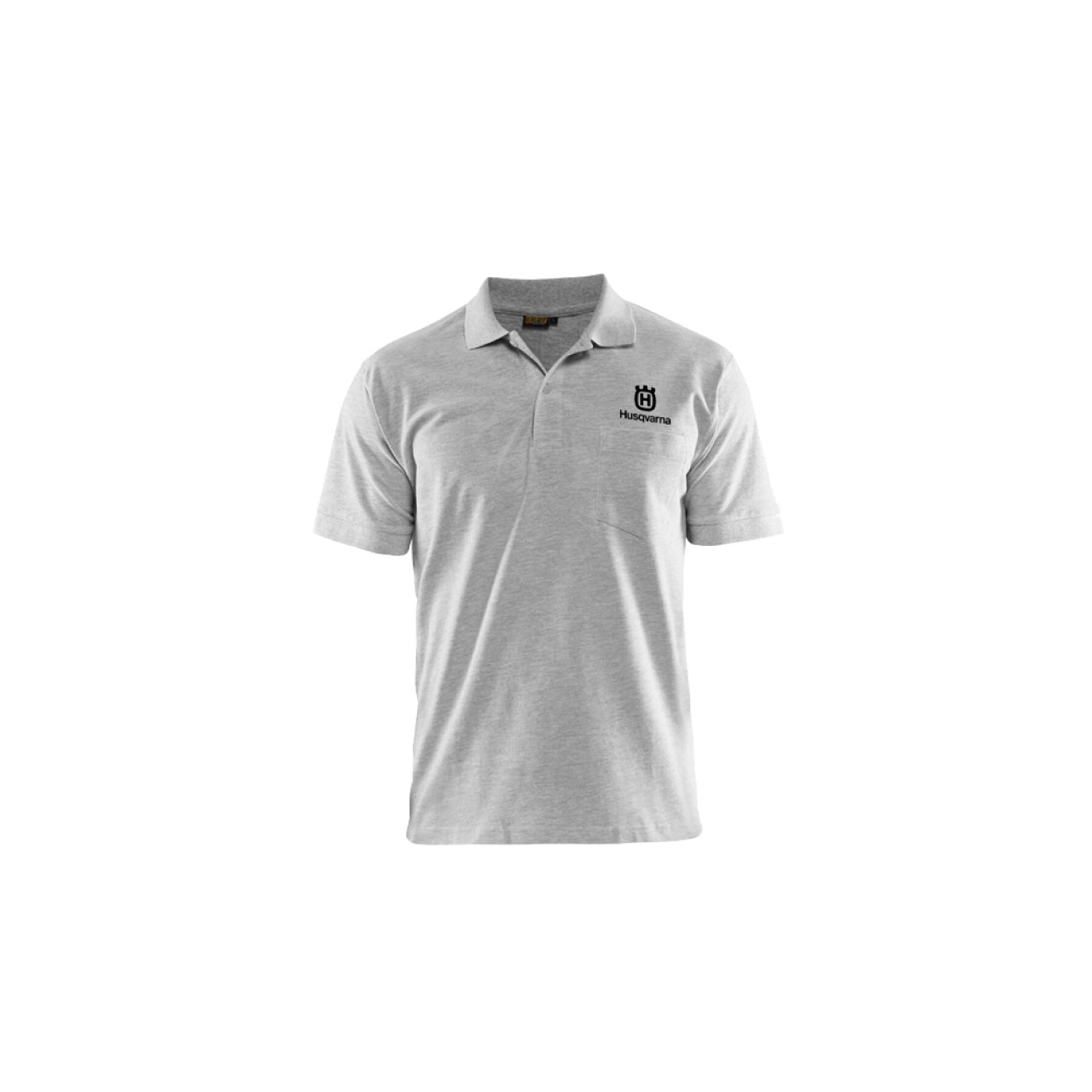 Poloshirt graumeliert
