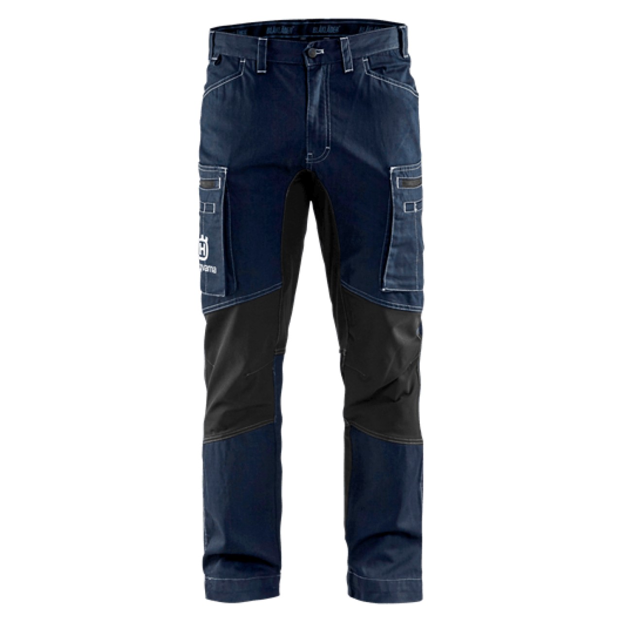 Werkstatthose Stretch Dunkelblau/Schwarz